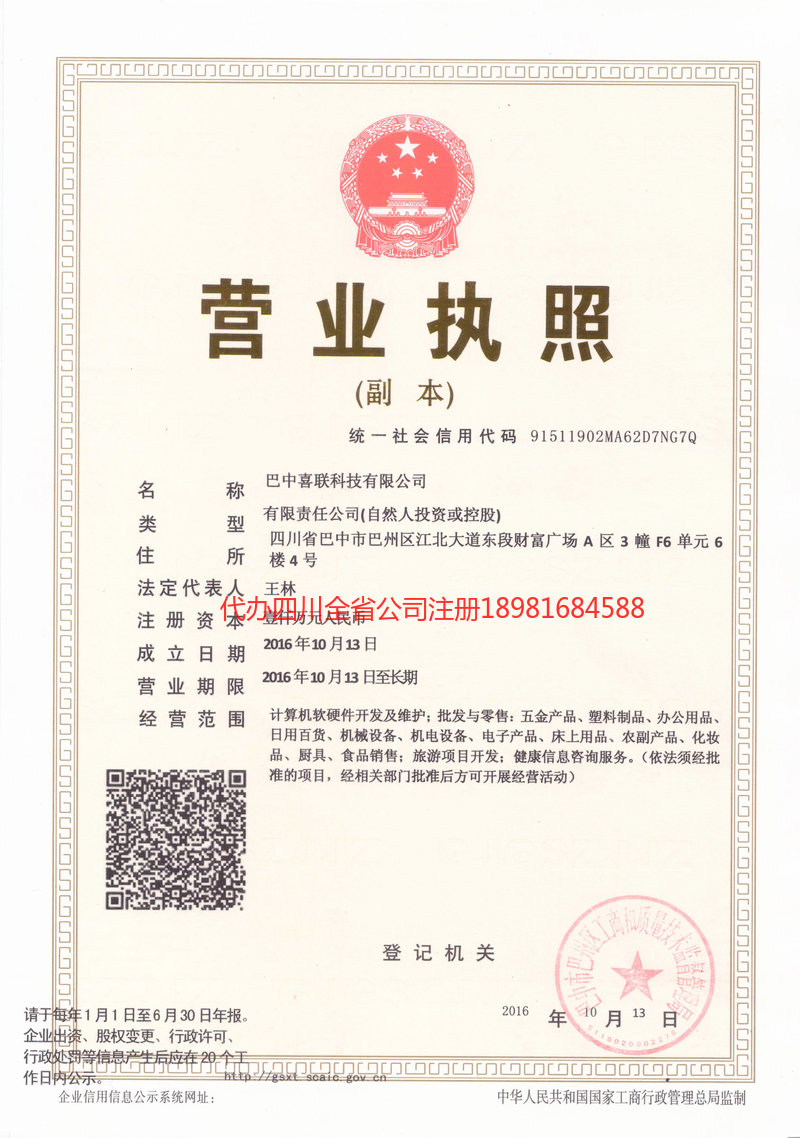 衡阳衡阳喜联科技有限公司